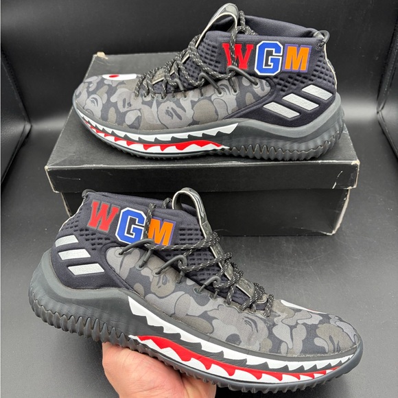 Size 7.5 - Adidas Dame 4 A Bathing Ape Bape Black Camo 2018 is available for  purchase on au PAY Market - Imported Goods Online Store Co.Ltd. | au PAY  Market - Online Shopping Site